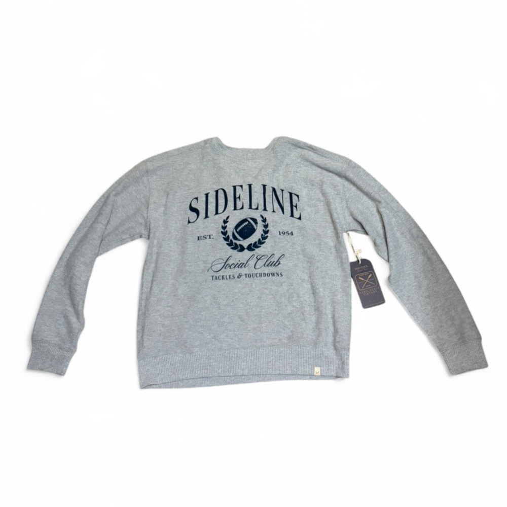 New With Tags Vineyard Crew Sideline Social Club Long Sleeve Size Large